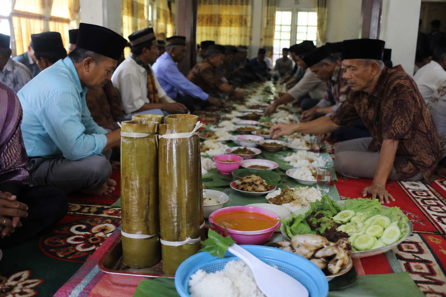 Mauluik Gadang 2026 Padang Pariaman dengan tradisi budaya Minangkabau dan Makan Bajamba